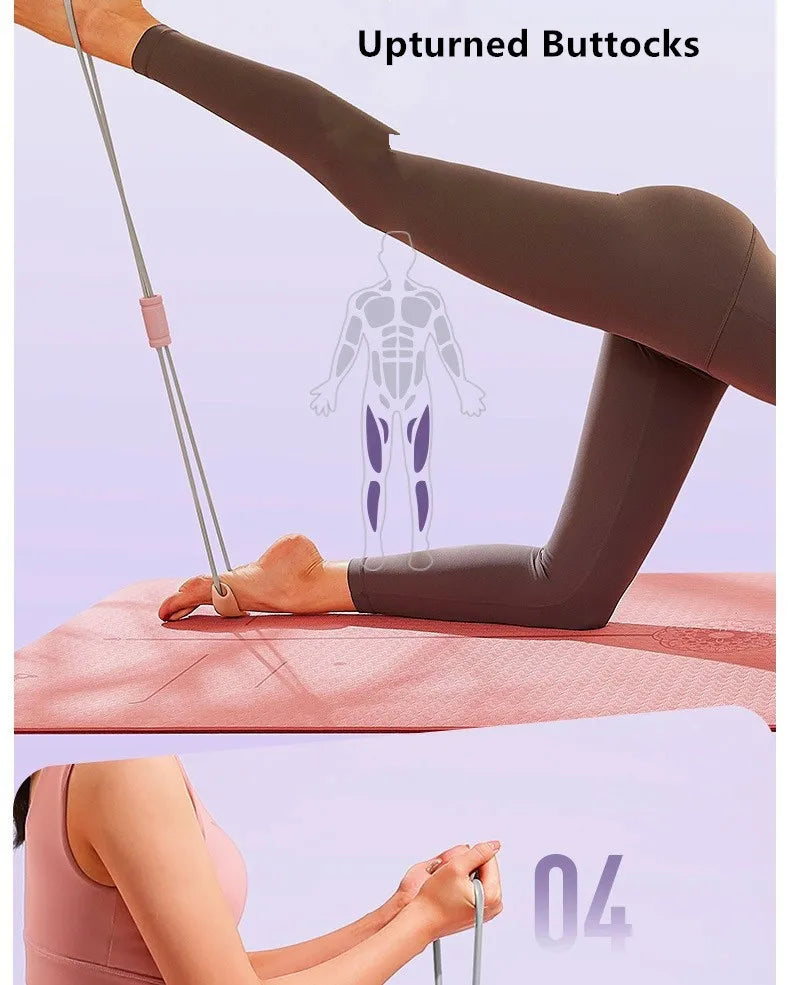 Yoga Elastic Resistance Band – Shoulder & Full-Body Stretch