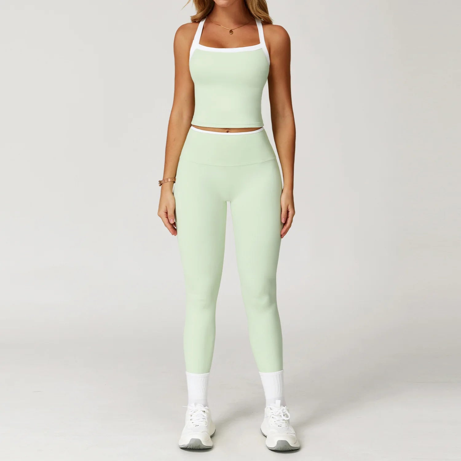 Active Yoga Set (Top & Leggings)