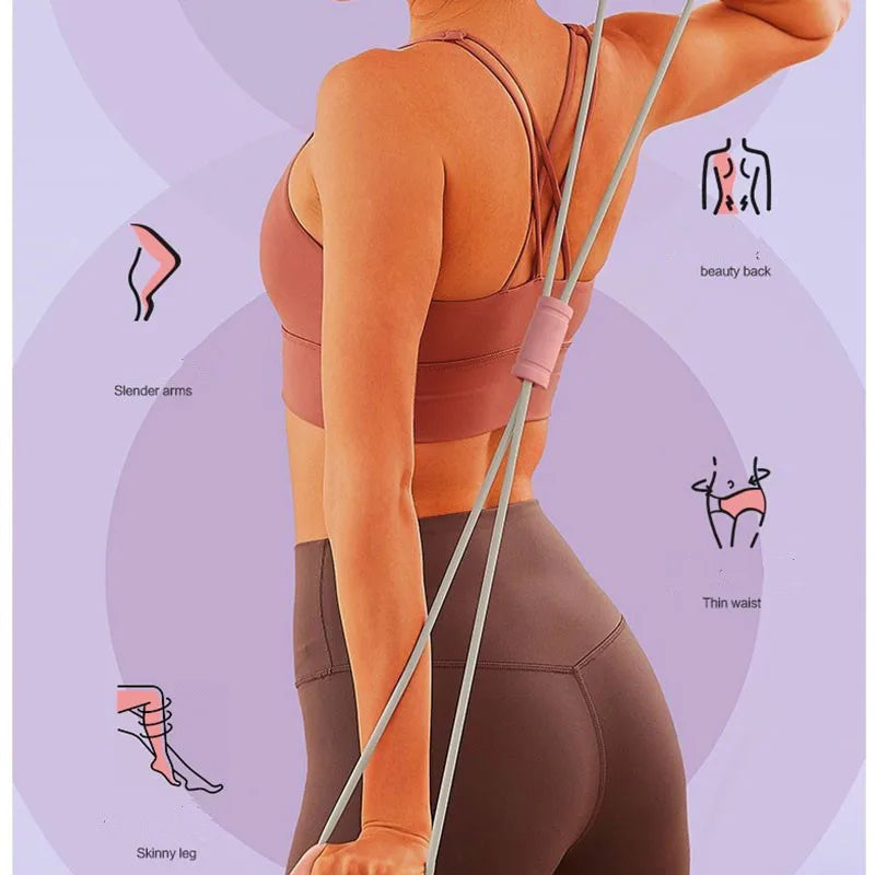 Yoga Elastic Resistance Band – Shoulder & Full-Body Stretch