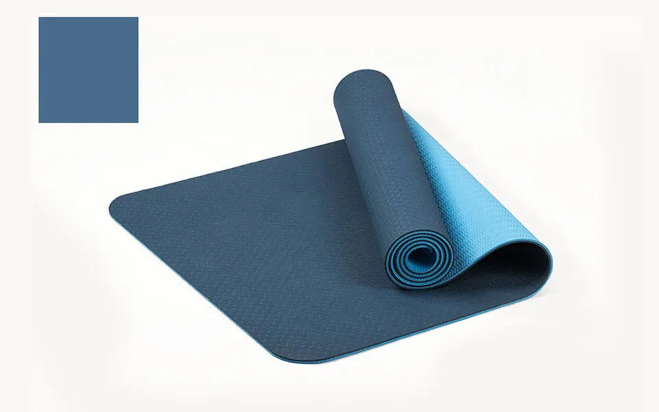 TPE Yoga Mat – Non-Slip & Eco-Friendly (6mm)