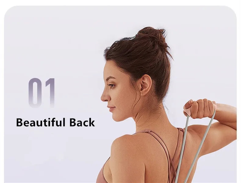 Yoga Elastic Resistance Band – Shoulder & Full-Body Stretch