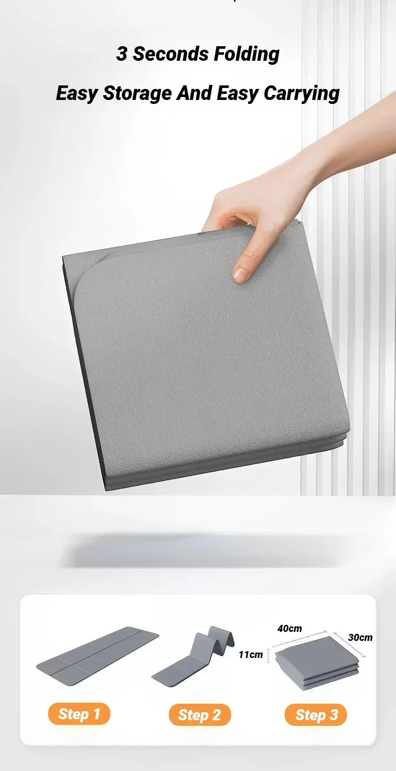 Foldable Eco Yoga Mat – Portable & Non-Slip