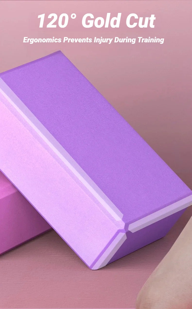 Yoga Block – Lightweight Foam Support