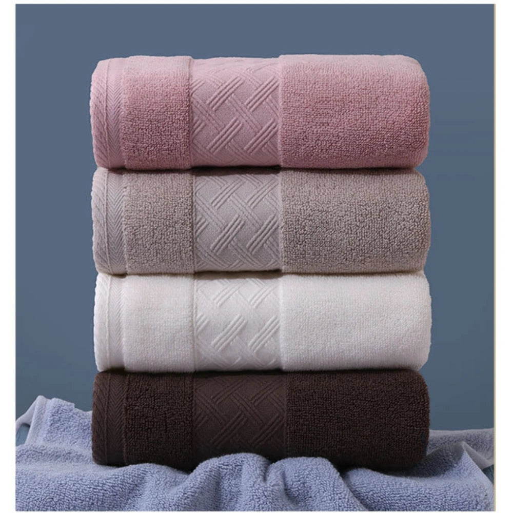 Pure Cotton Yoga Towel – Soft & Ultra Absorbent