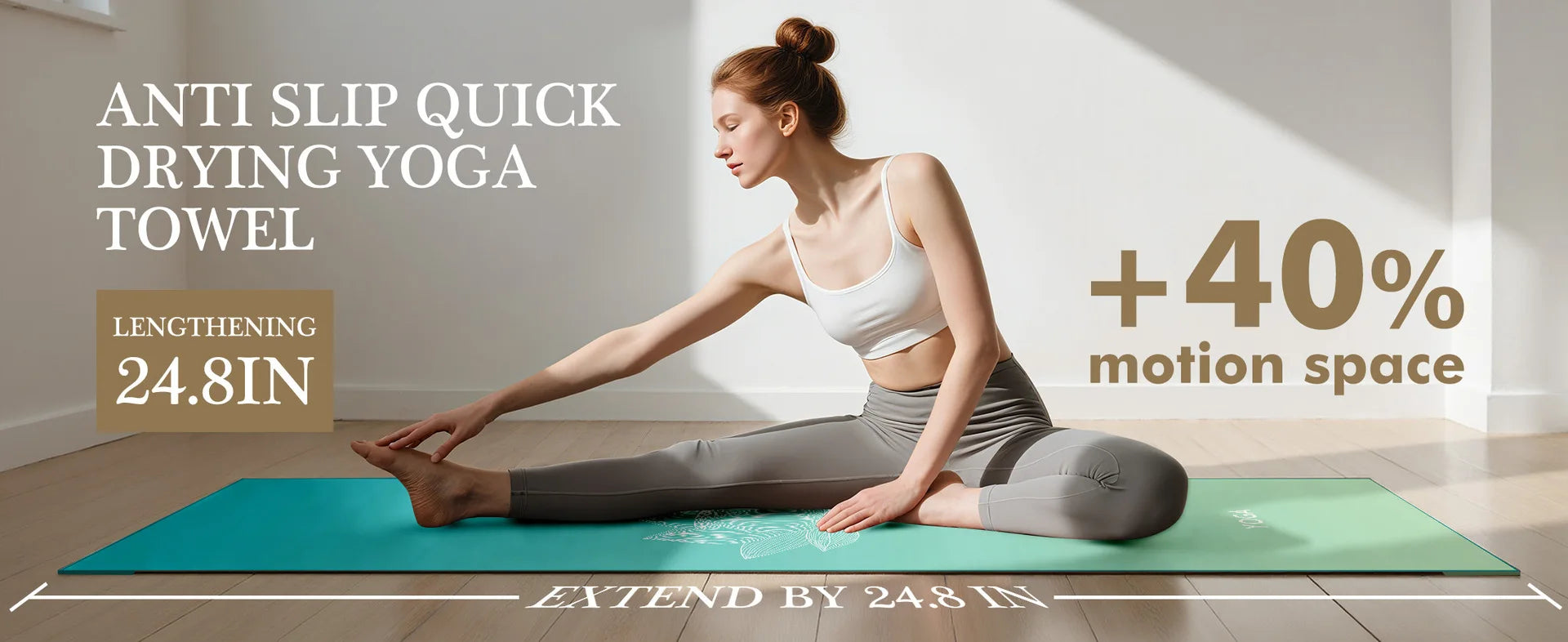 Eco-Friendly Yoga Mat Cover – Anti-Slip & Quick-Dry