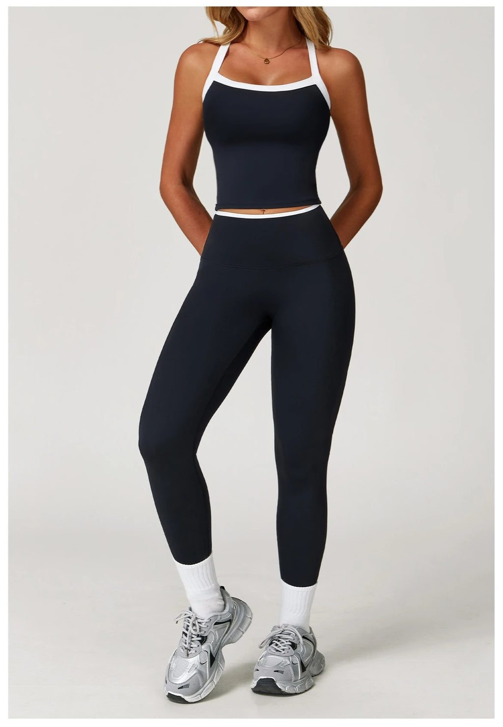 Active Yoga Set (Top & Leggings)