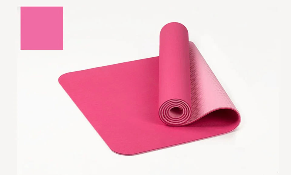 TPE Yoga Mat – Non-Slip & Eco-Friendly (6mm)