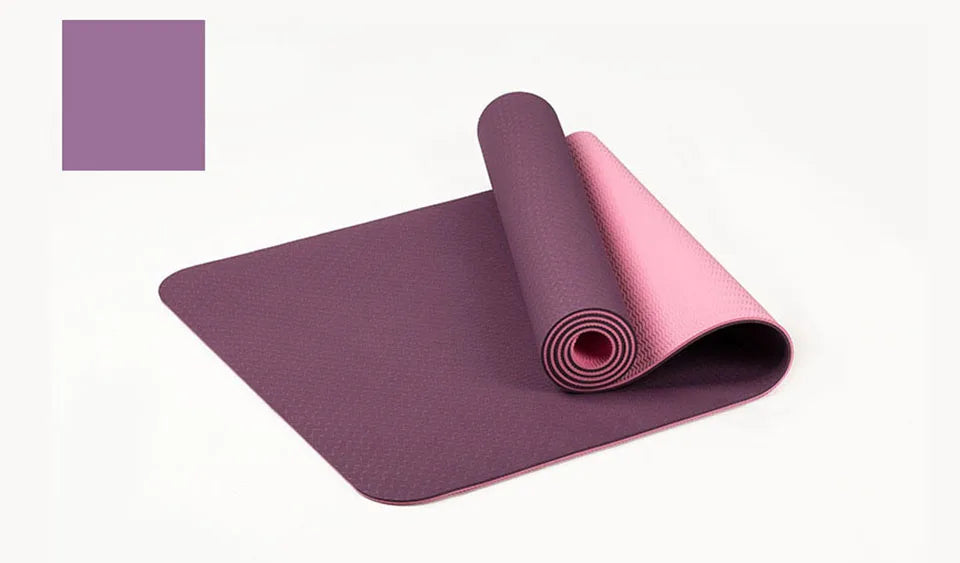 TPE Yoga Mat – Non-Slip & Eco-Friendly (6mm)