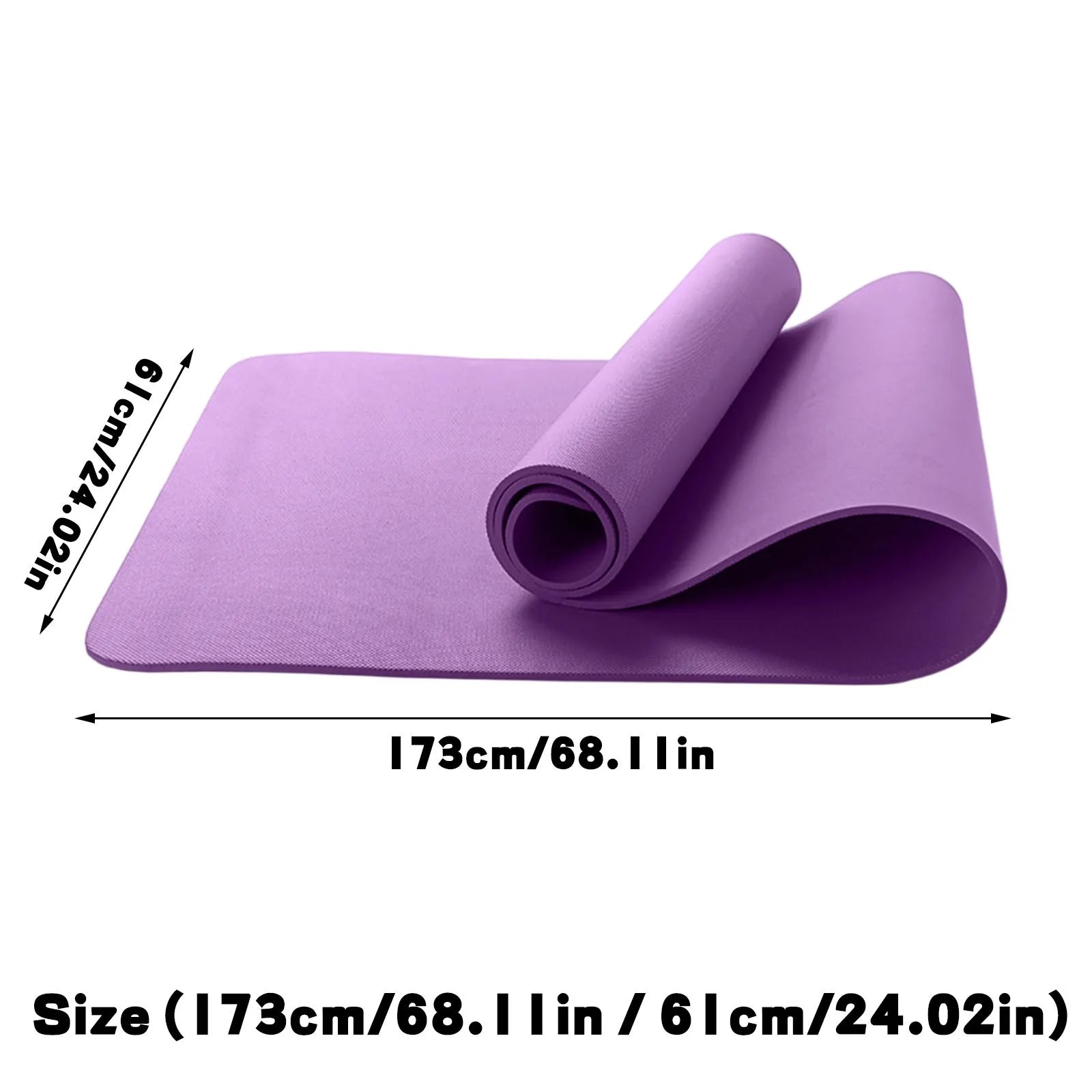 Anti-Slip Yoga Mat – 10mm Comfort Cushion