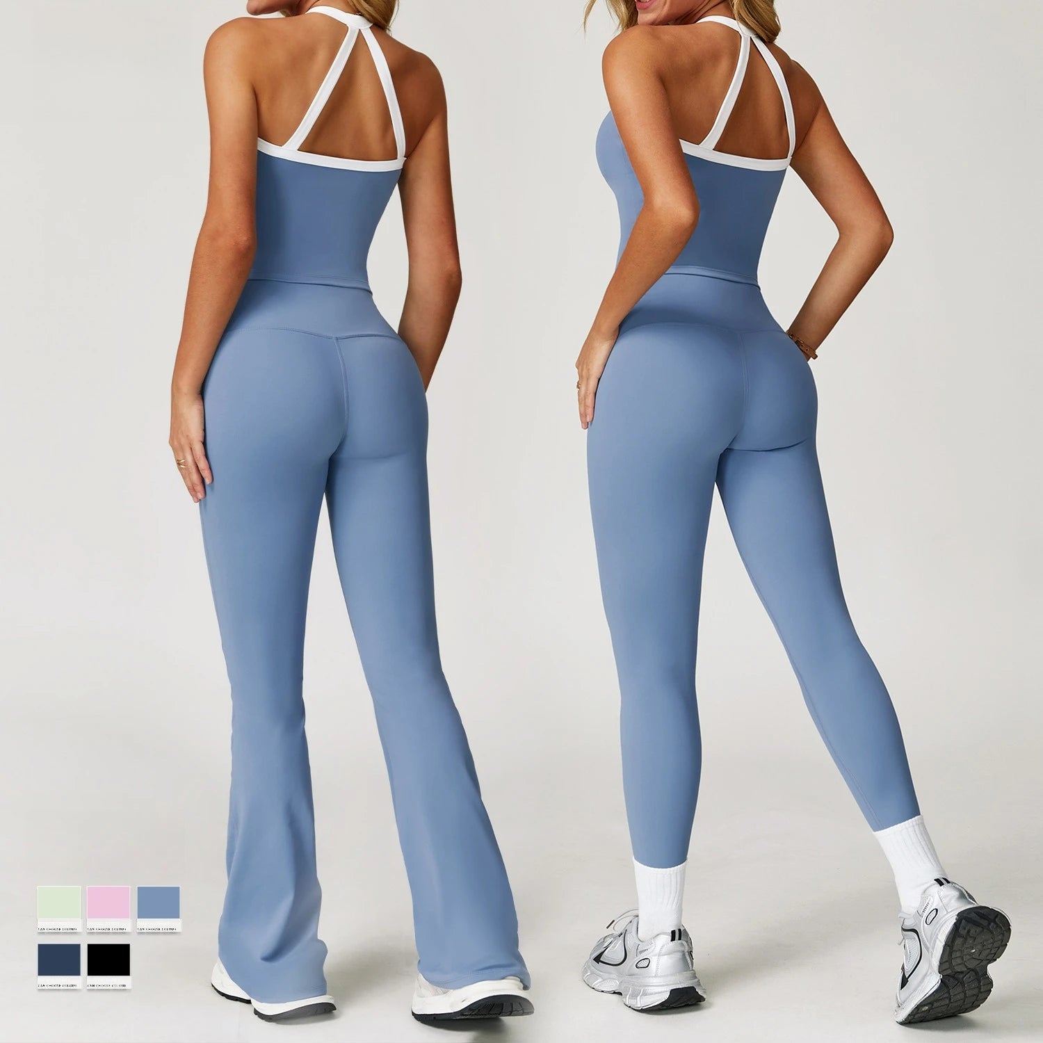Active Yoga Set (Top & Leggings)