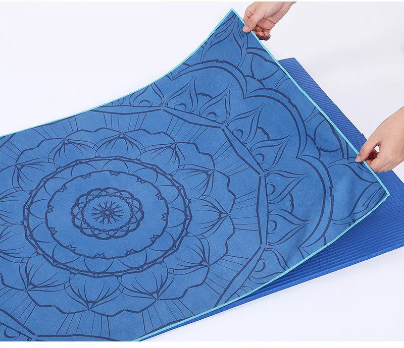 Hot Yoga Mat Towel – Non-Slip & Quick Dry