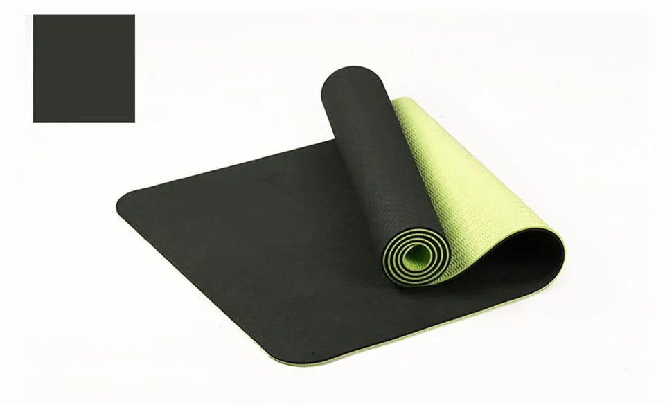 TPE Yoga Mat – Non-Slip & Eco-Friendly (6mm)