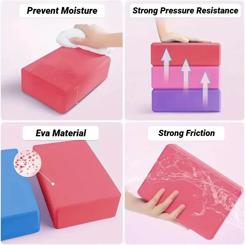 Yoga Block – Lightweight Foam Support