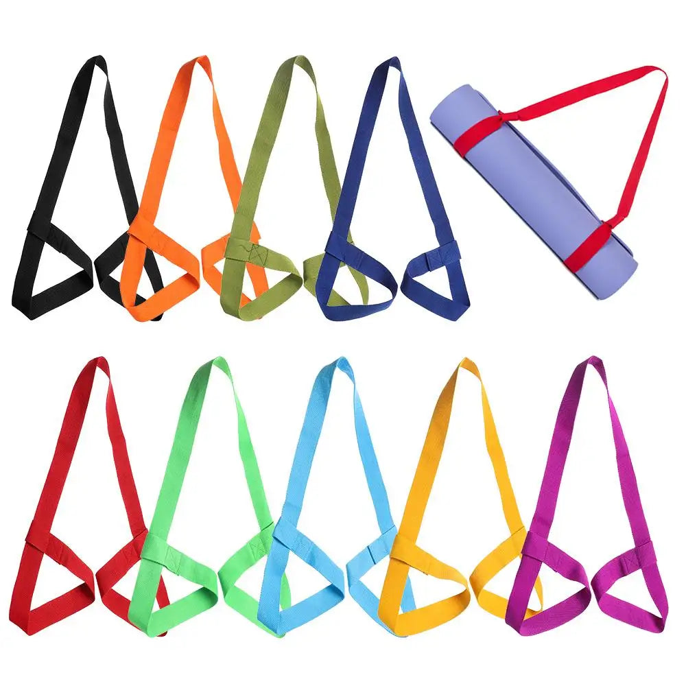 Adjustable Yoga Mat Carry Strap – Shoulder Sling
