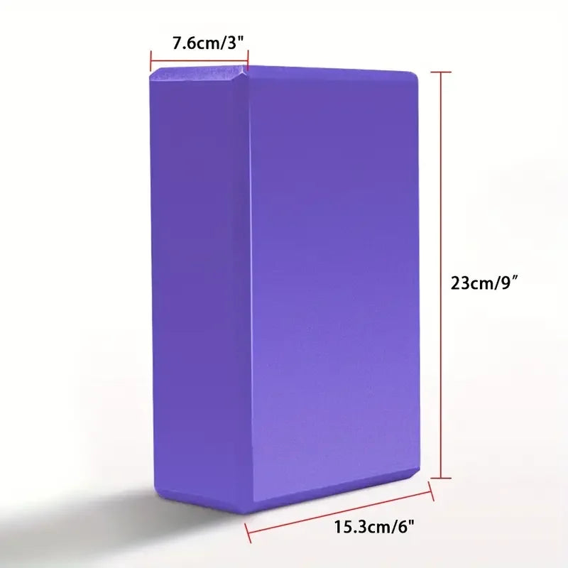 Yoga Block – Lightweight Foam Support