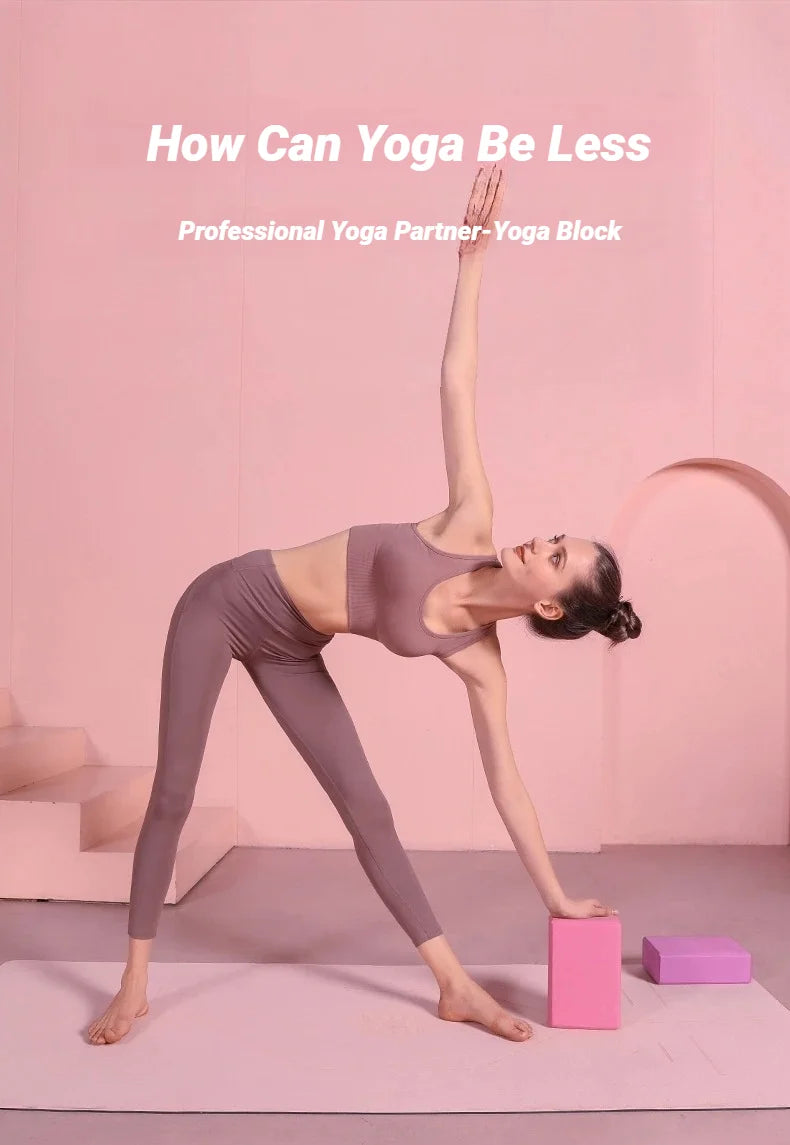 Yoga Block – Lightweight Foam Support