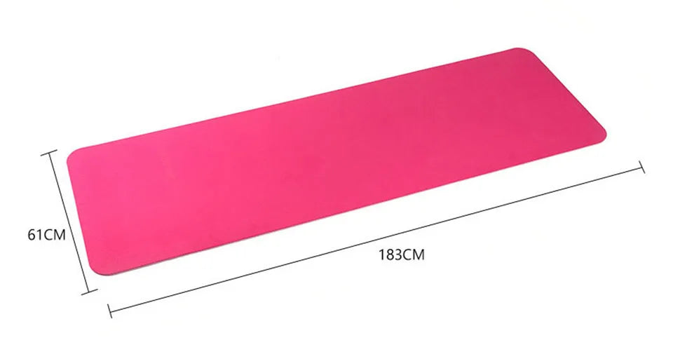 TPE Yoga Mat – Non-Slip & Eco-Friendly (6mm)