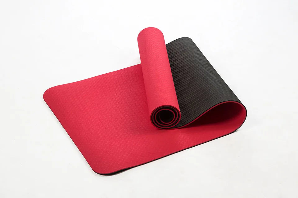 TPE Yoga Mat – Non-Slip & Eco-Friendly (6mm)