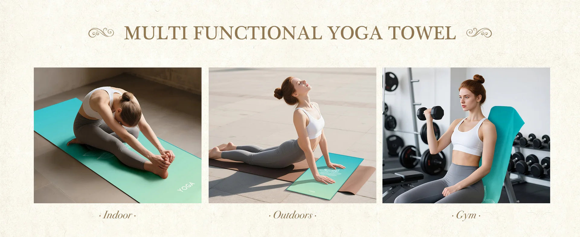 Eco-Friendly Yoga Mat Cover – Anti-Slip & Quick-Dry