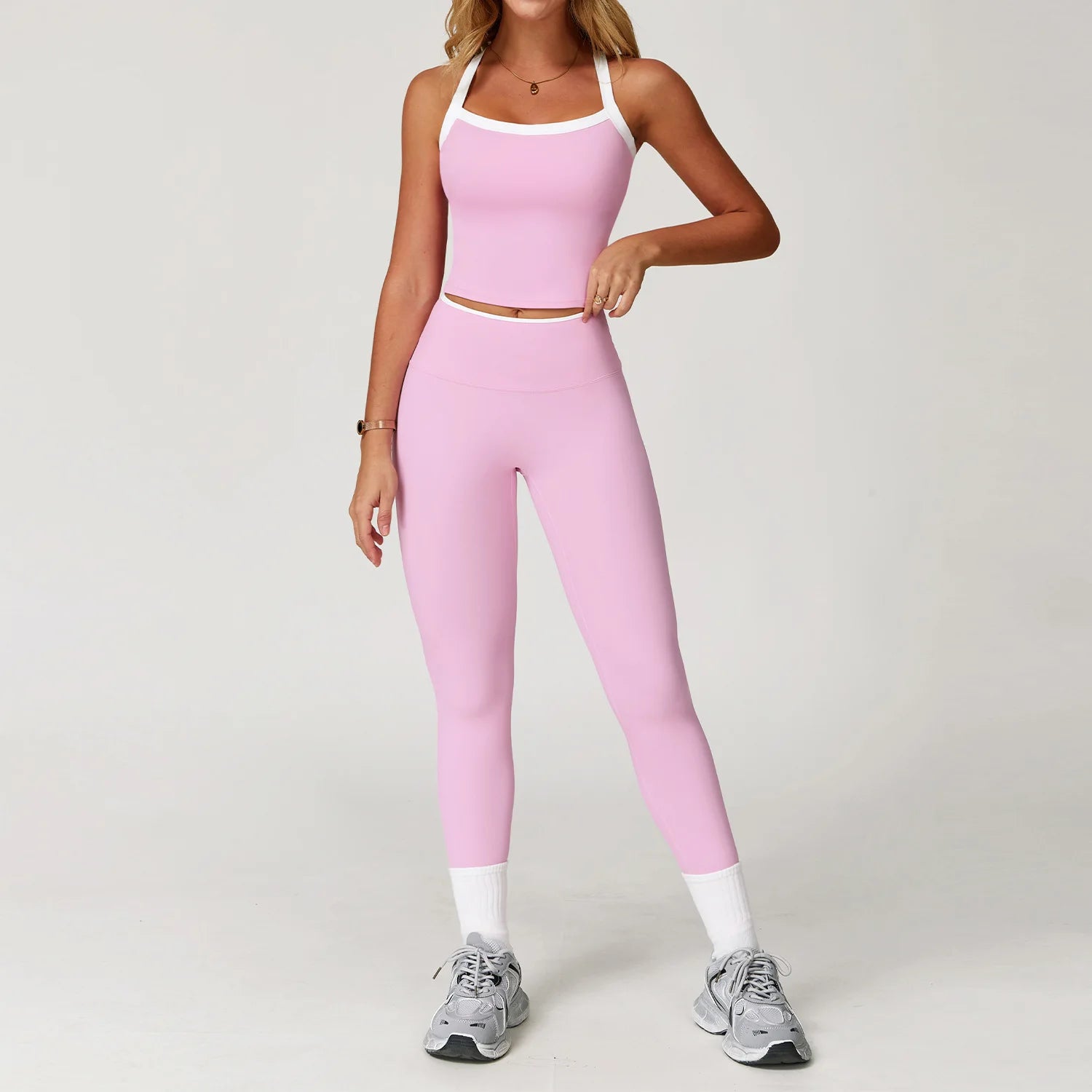 Active Yoga Set (Top & Leggings)