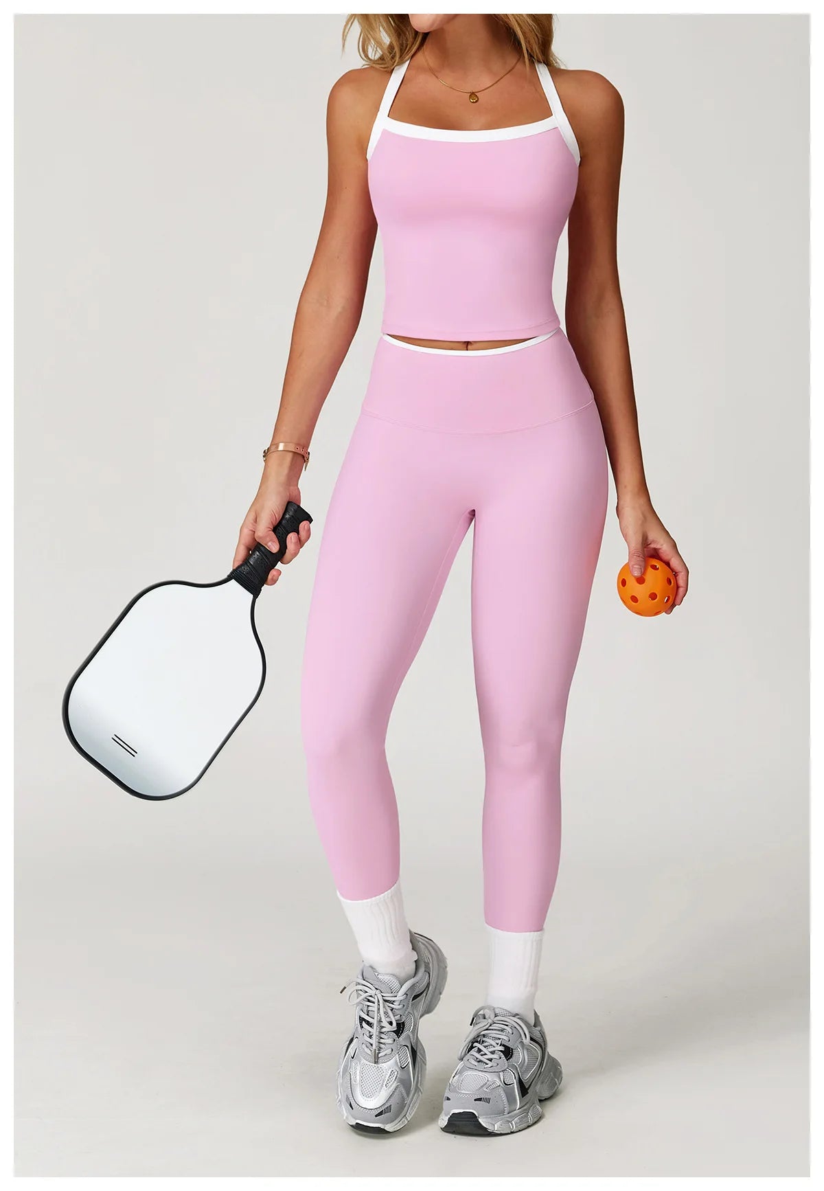 Active Yoga Set (Top & Leggings)