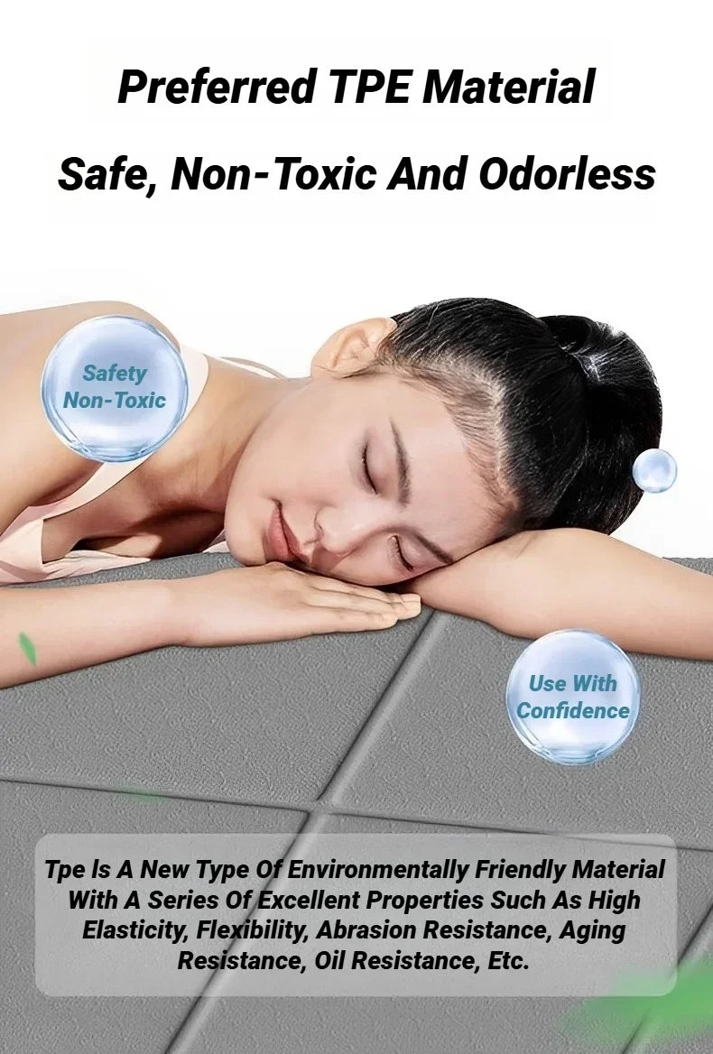 Foldable Eco Yoga Mat – Portable & Non-Slip