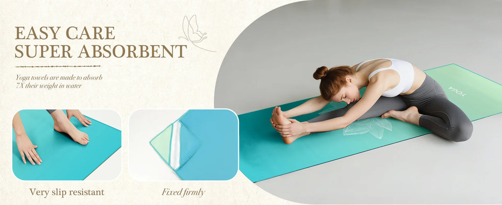 Eco-Friendly Yoga Mat Cover – Anti-Slip & Quick-Dry