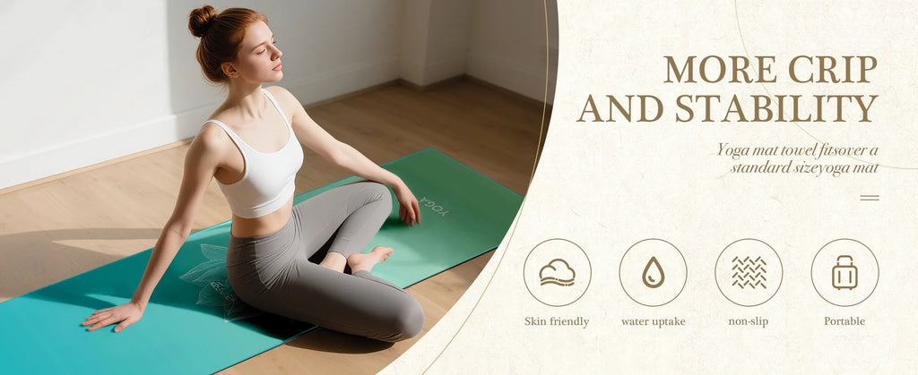 Eco-Friendly Yoga Mat Cover – Anti-Slip & Quick-Dry