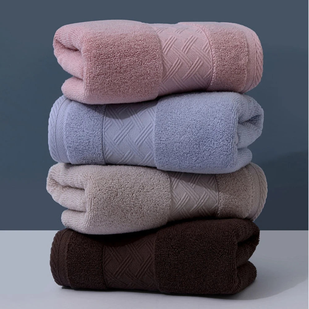 Pure Cotton Yoga Towel – Soft & Ultra Absorbent